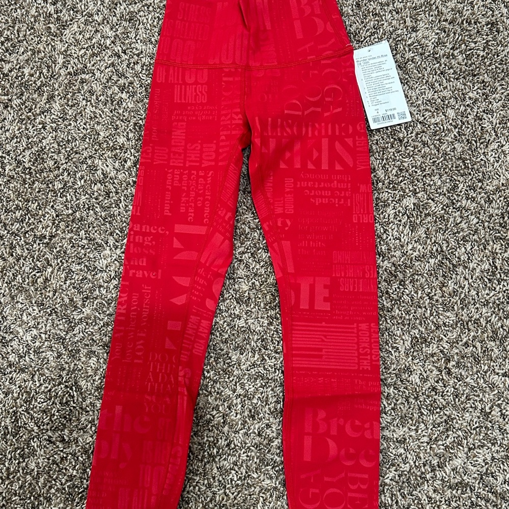 Lululemon Wunder Under Hi-Rise 7/8 Tight 20Y Collection 25